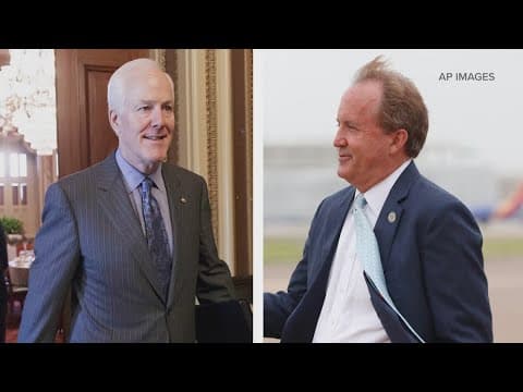 Trump weighs in on Texas Senate race