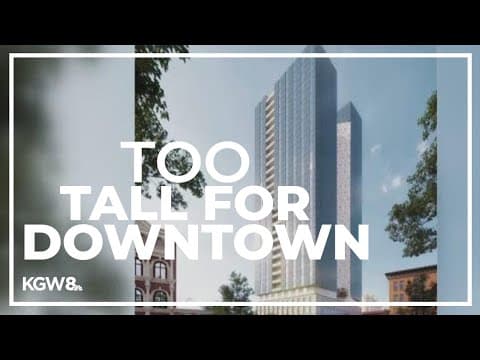 Developer of 30-story apartment tower in downtown Portland pleads case with officials