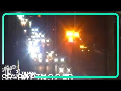 Traffic builds on Courtney Campbell Causeway after crash