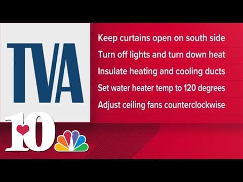 Tips to save energy during winter weather