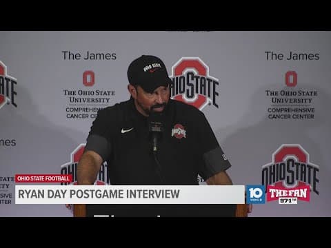 Ryan Day postgame interview | Ohio State vs. Grambling State