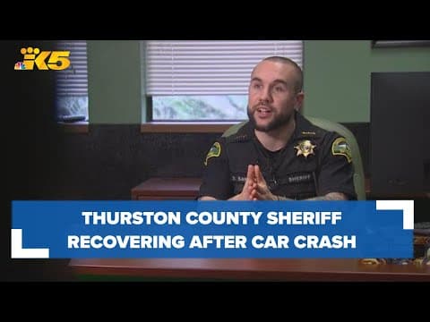 Thurston County Sheriff recovering at Harborview after car accident