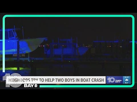 15-year-old boy dies after boat crash in St. Petersburg