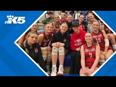 Orting community rallies around beloved high school volleyball coach battling cancer