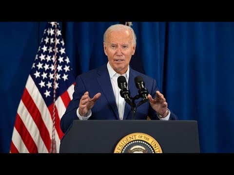 President Joe Biden speaks after assassination attempt on former President Donald Trump