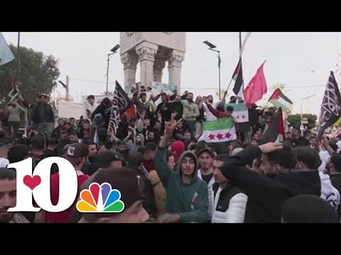 Yassin Terou, owner of Knoxville falafel shop, reacts to end of the Assad regime in Syria