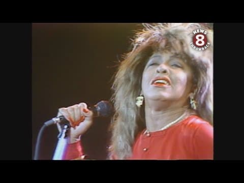 Tina Turner at the San Diego Sports Arena 1987