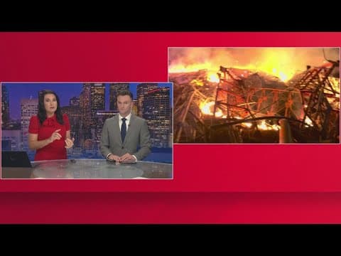 KHOU 11 Meteorologist Pat Cavlin, also a pilot, discusses possible path of helicopter that crashed