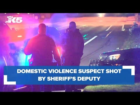 BREAKING: Sheriff's deputy shoots domestic violence suspect in Bothell