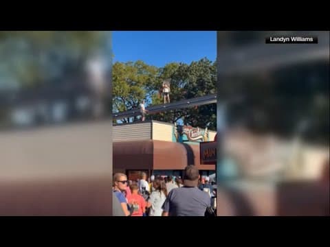 Man saves child walking on monorail track at Hershey Park