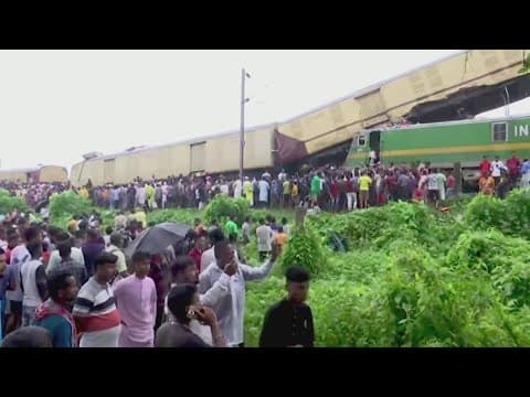 Deadly train collision in India
