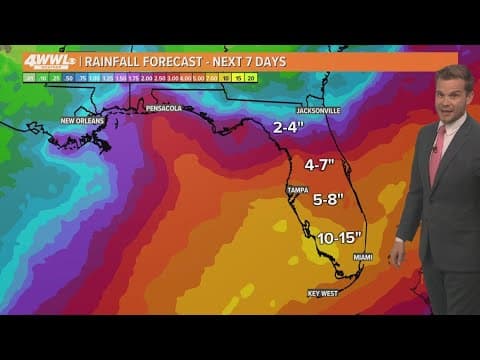 Tropical Update: Broad low pressure in Gulf to send rain to Florida