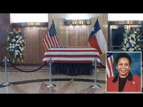 Live Coverage: Congresswoman Sheila Jackson Lee lies in state at Houston City Hall