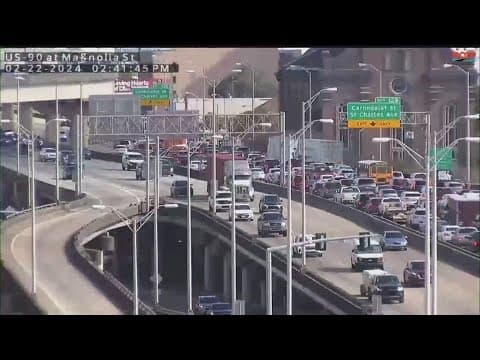 Drivers speak about hours-long stall on Westbound Crescent City Connection after shooting investigat