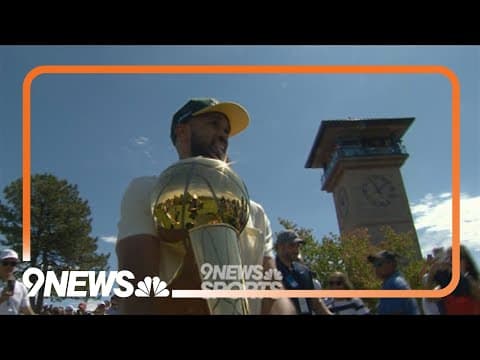 Colorado native, NBA champion Derrick White returns home to support Wyndham Clark