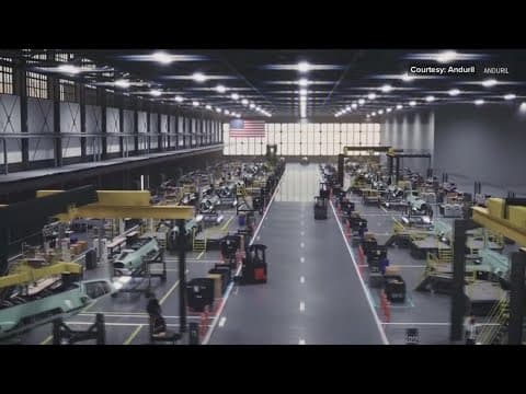 Ohio awards $310 million to Andruil Industries for 4,000-worker advanced manufacturing facility