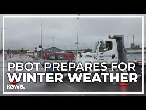 Winter preparedness begins in Portland