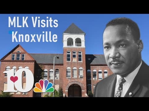 WBIR Vault: Remembering Dr. Martin Luther King Jr.'s Knoxville visit (2017)