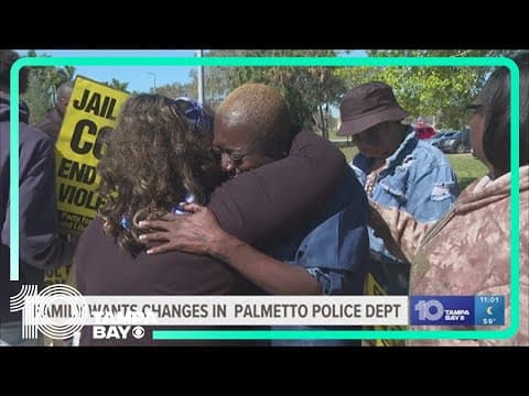 Family wants more mental health resources within Palmetto Police Department following in-custody dea