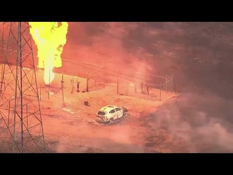 SUV crashed into pipeline valve, causing massive fire in Deer Park, officials say