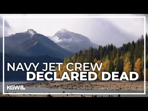 Navy declares crew of crashed jet in Washington dead