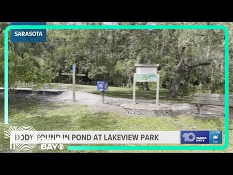 Deputies: Body found floating in pond at Sarasota park