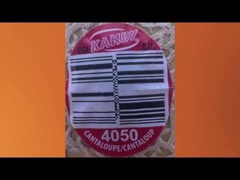 Hundreds of Cantaloupes recalled for salmonella contamination