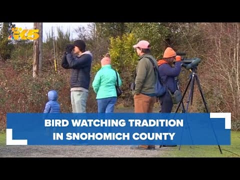 Snohomish County bird watchers prepare for Christmas Bird Count