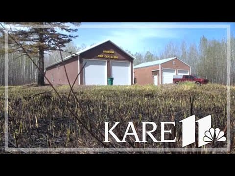 Wildfires continue in northern Minnesota amid dry, windy conditions