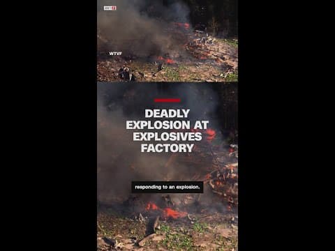 Multiple deaths reported after explosion at Tennessee plant