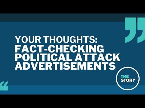 Political ad season and fact-checking | Your Thoughts