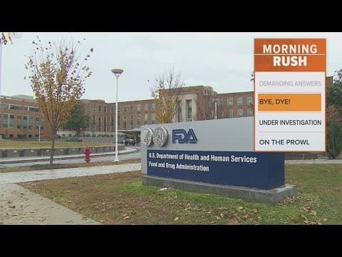 FDA bans red dye #3 from food