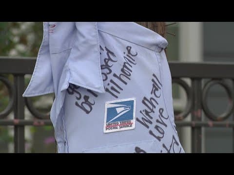 Vigil held for mail carrier killed in hit-and-run in north Houston