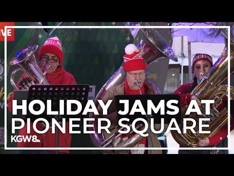 The Great Figgy Pudding Caroling Competition and Tuba Christmas return to downtown Portland
