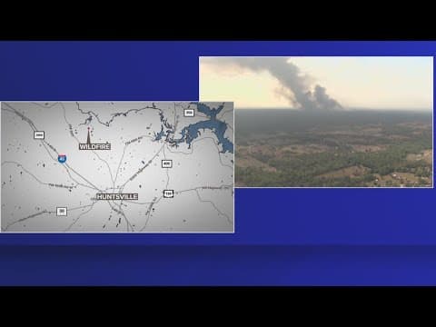 Walker County wildfire grows to estimated 1,200 acres, 10% contained, Texas A&M Forest Service says
