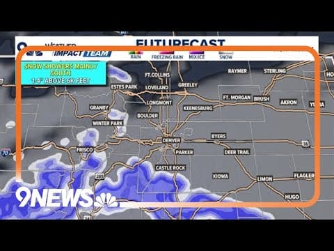 Latest forecast | Cloudy, cold Monday with light snow possible