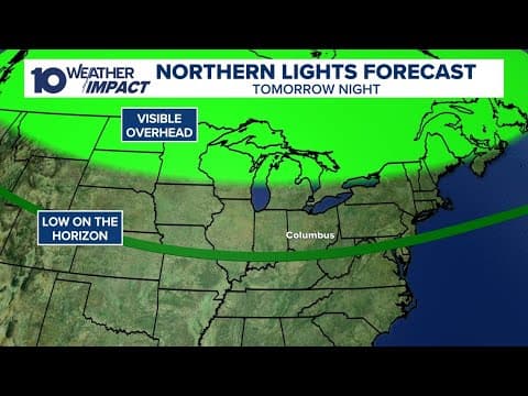 Northern Lights possible Monday night