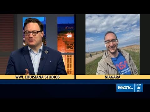 Watch: Ben Franklin grad-turned-NASA engineer Lance Landrum talks solar eclipse totality in Niagara