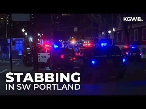 Man allegedly stabbed in Southwest Portland