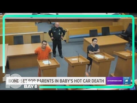 Parents that left their baby in hot car attend 1st court appearance
