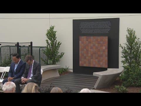 Memorial installed to honor victims of PSA Flight 182 crash