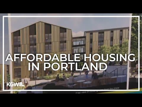 Groundbreaking ceremony held for new affordable housing in Northeast Portland