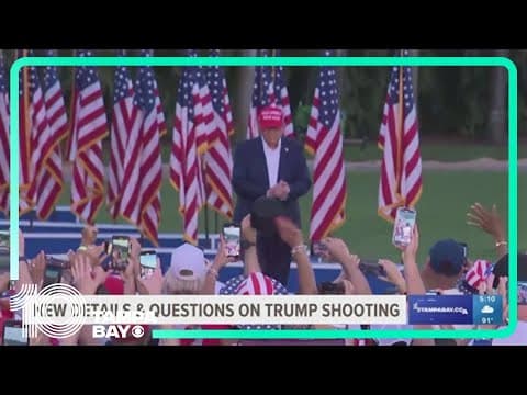 New details reveal timeline of Trump's attempted assassination as the firefighter killed is memorial