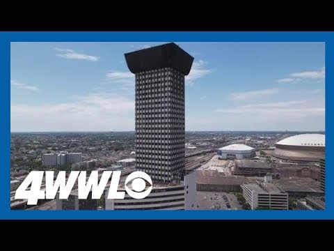 Street near vacant Plaza Tower closed 'due to the risk of falling debris'