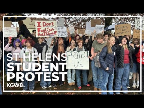 St. Helens High School closes amid student protests over teacher sex abuse scandal