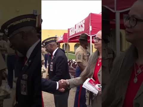 United States Marine who served during segregation awarded the Congressional Gold Medal #sandiego