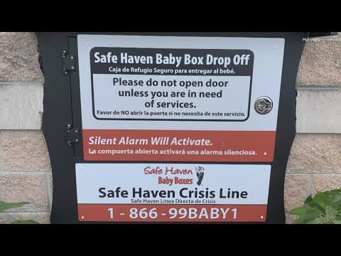 Safe Haven Baby Box installed in Terre Haute