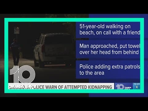 Police investigate attempted kidnapping near Lido Beach
