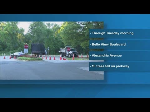 Here are alternate routes to get around partial GW Parkway closure