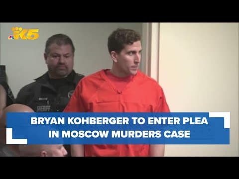 Bryan Kohberger to enter plea in Moscow murders case Monday